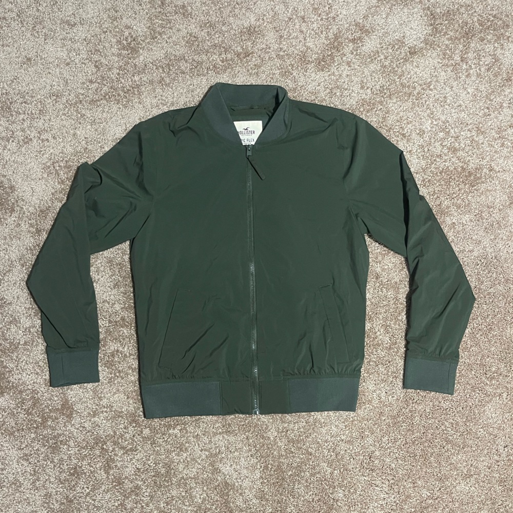 Green Bomber Jacket